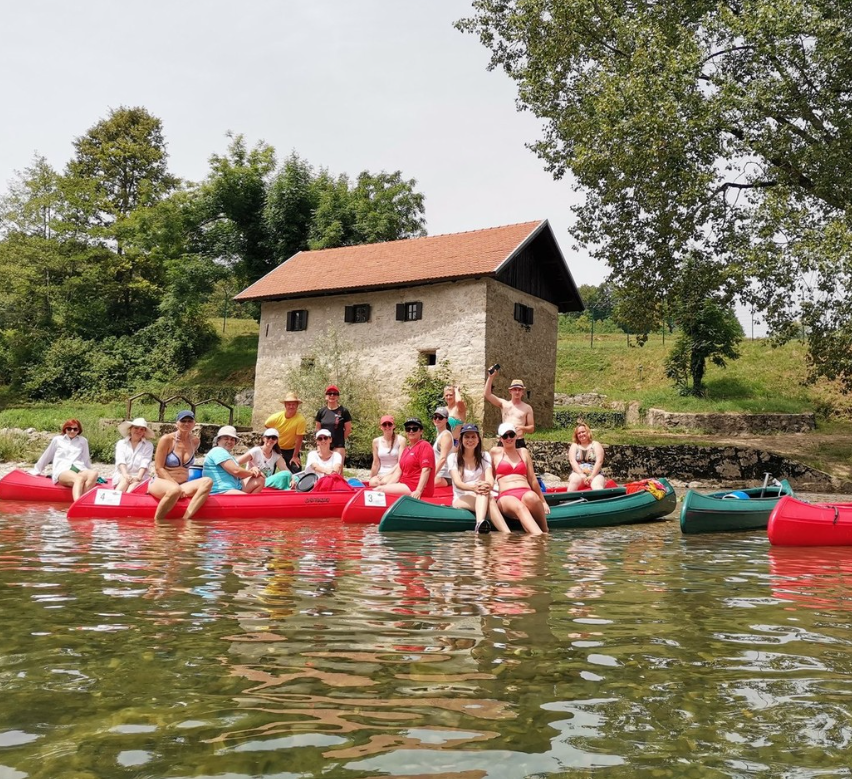 veselo na spustu po Kolpi