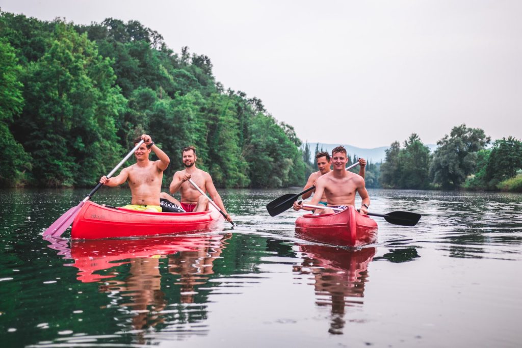 veslanje po reki Kolpi